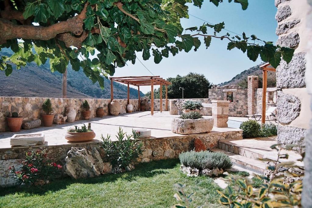 Traditional Villa With Pool In Sfakia Imbros Exterior photo